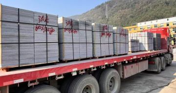 绍兴 芝麻灰地铺石出货日常