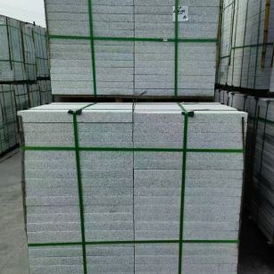 绍兴 芝麻白火烧，园林广场市政工程地铺石，1.8~5.0厚均有现货