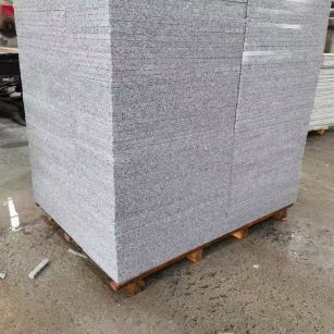 绍兴 芝麻白火烧面1.8厚300*600地铺石，尺寸标准，厚薄均匀