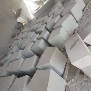 绍兴 白麻花岗岩异形坐凳