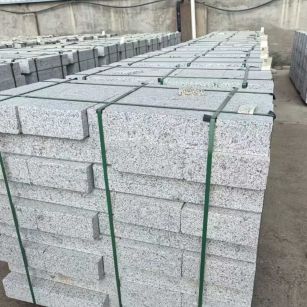 绍兴 白麻花岗岩路沿石，弧形路沿石，道牙石，马路牙子，界石，路缘石，平沿石，直岩石，平缘石等