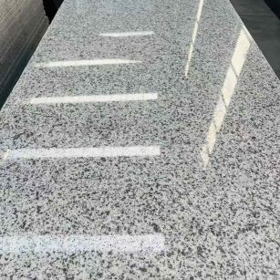 绍兴 白麻花岗岩光面毛板