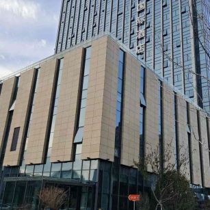 绍兴 黄金麻花岗岩外墙干挂