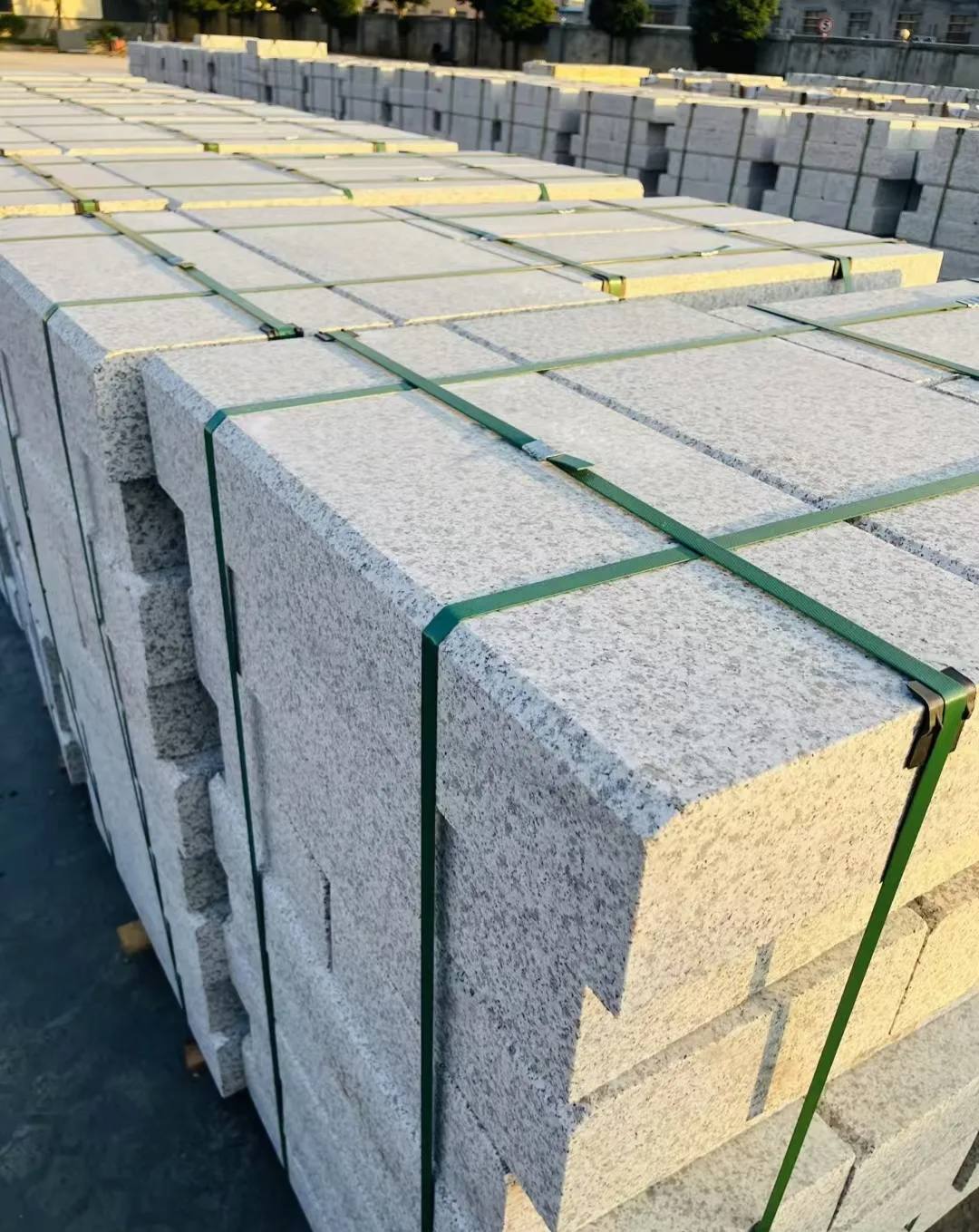 绍兴 白麻花岗岩路沿石，马路牙子，路缘石，平石，立缘石等