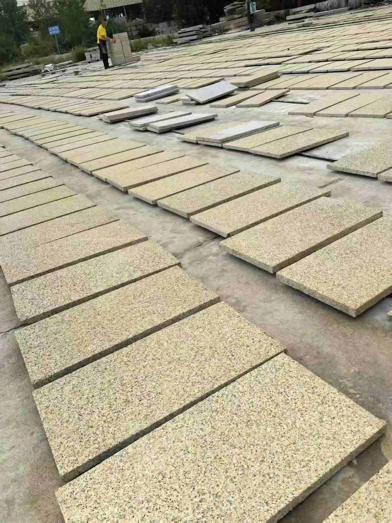 绍兴 黄金麻荔枝地铺石面排板