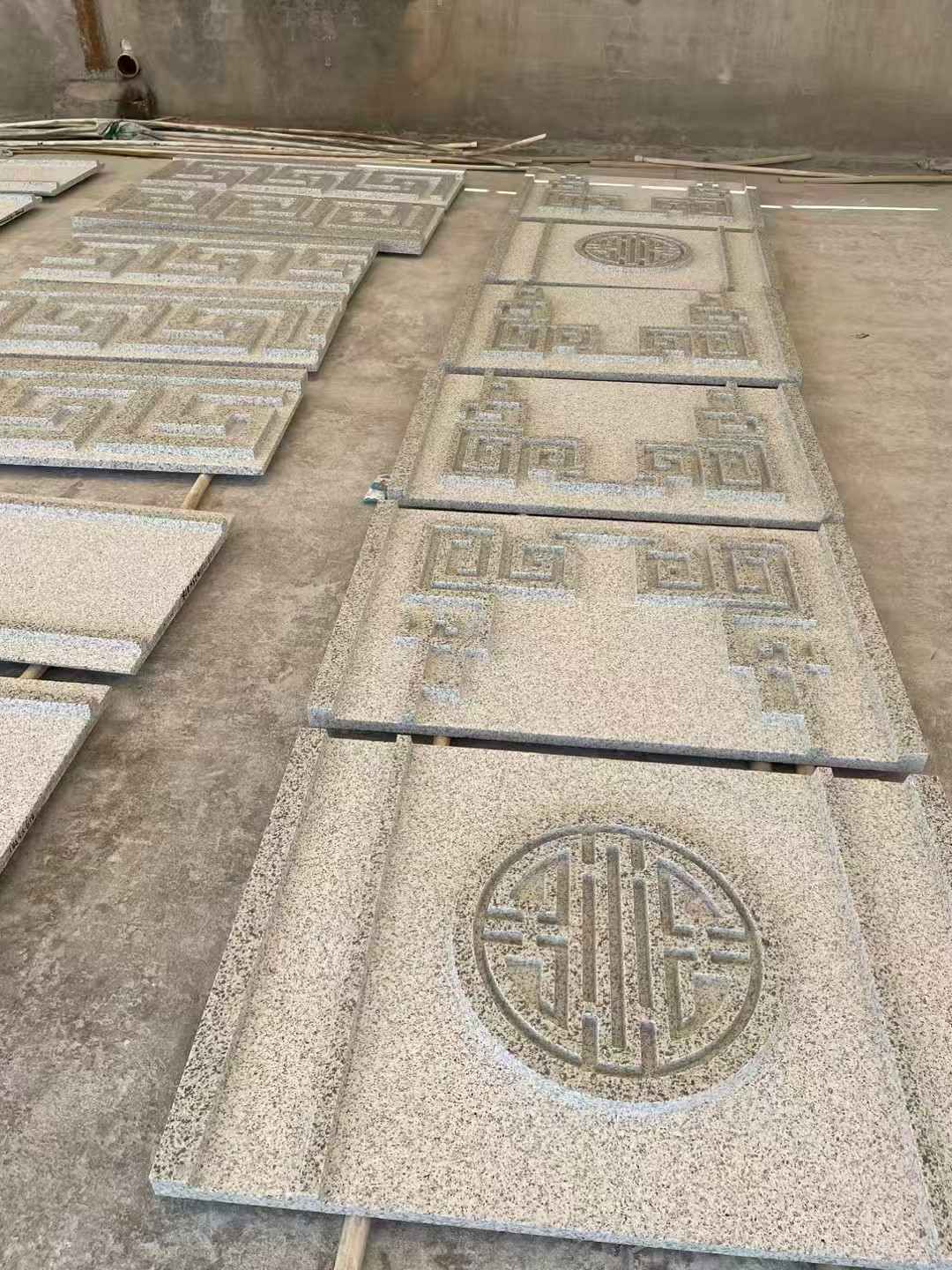 绍兴 白麻花岗岩外墙立面雕刻板