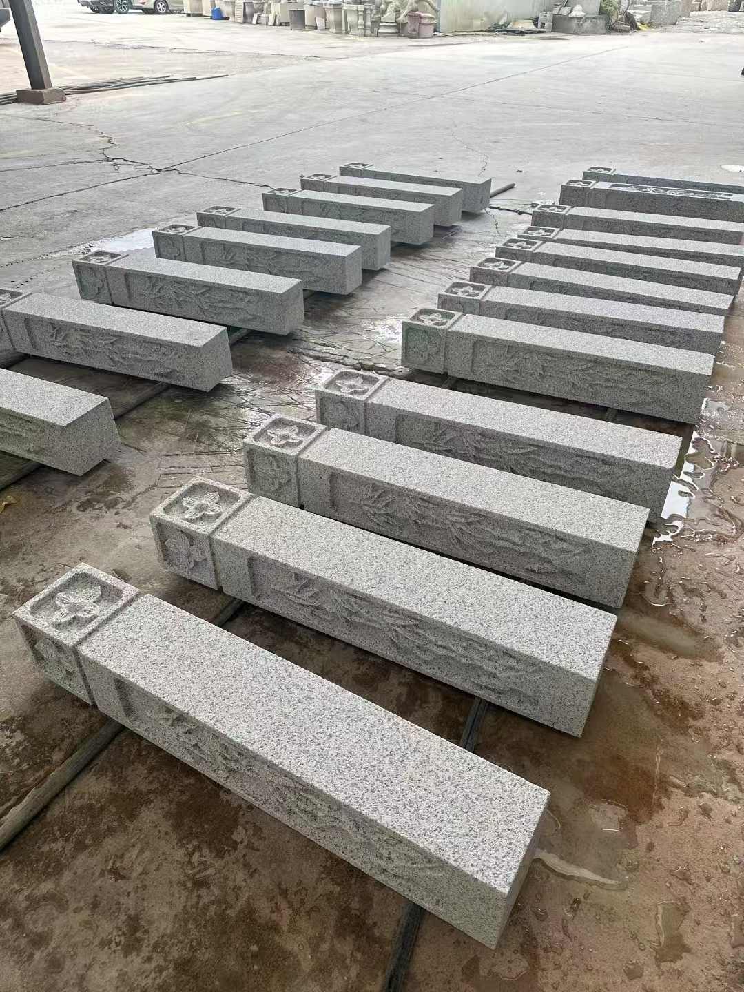 绍兴 白麻方柱雕花防水