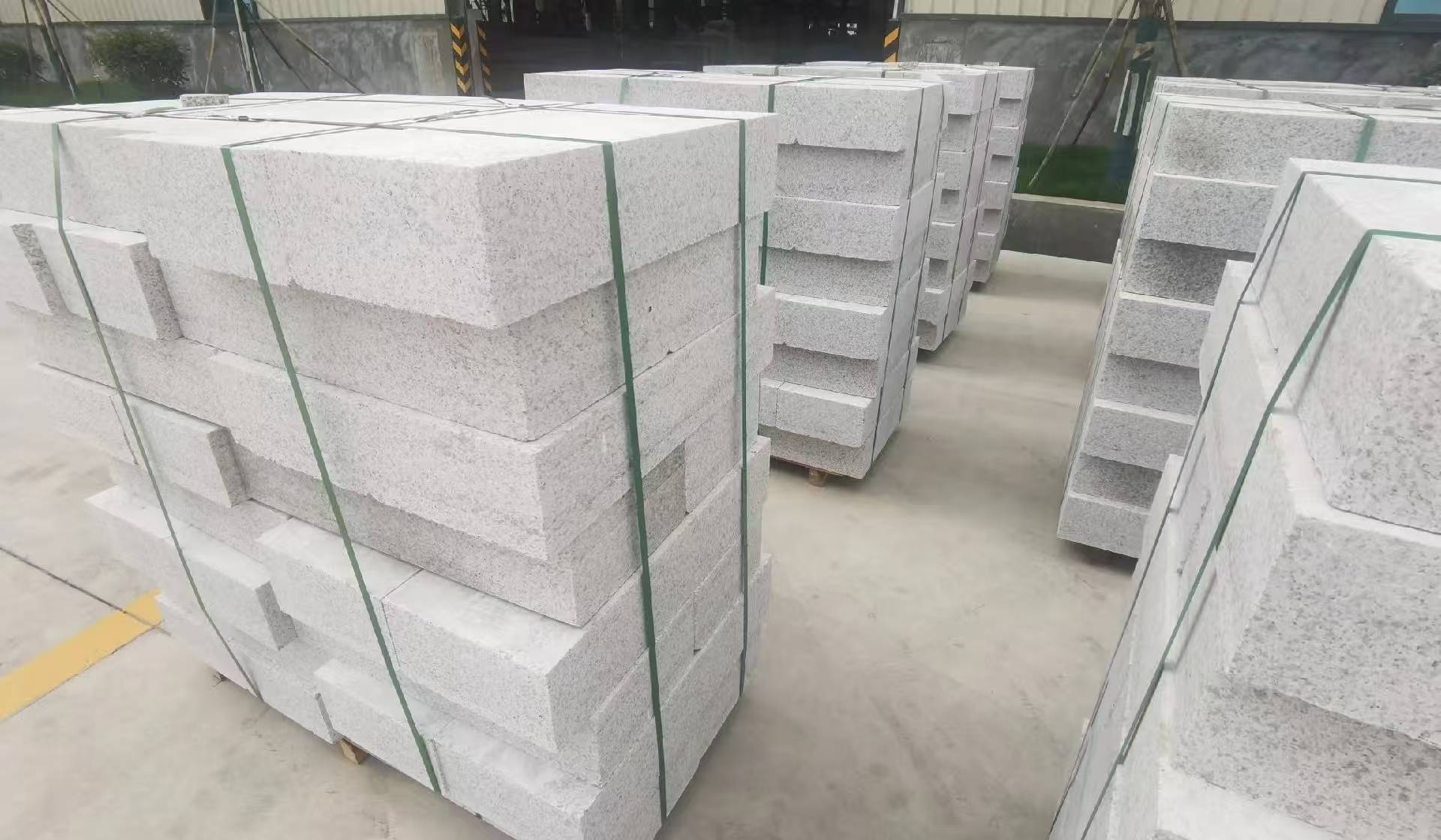 绍兴 白麻花岗岩路沿石，立缘石，平缘石，路牙石，道牙石，马路牙子等