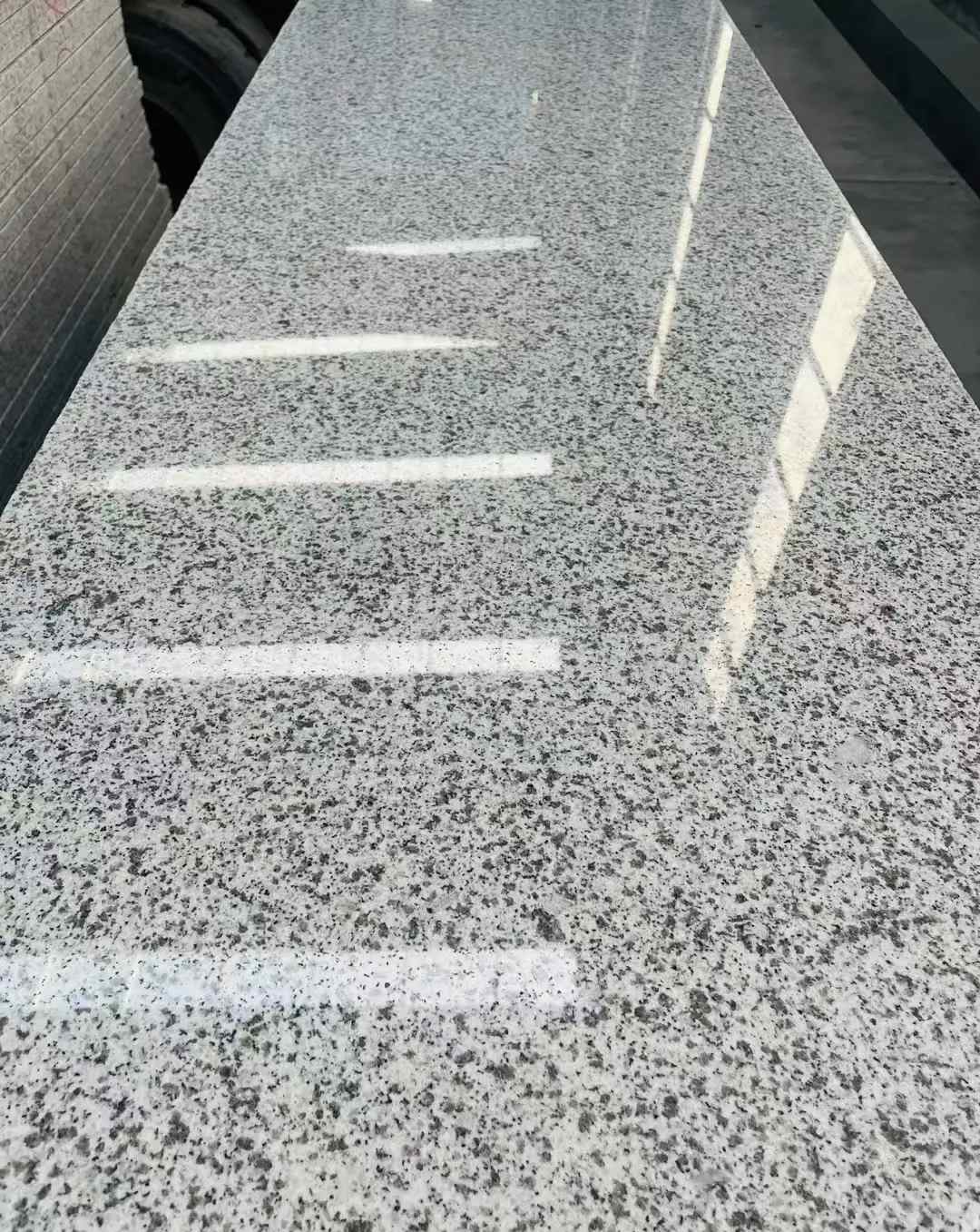 绍兴 白麻花岗岩光面毛板